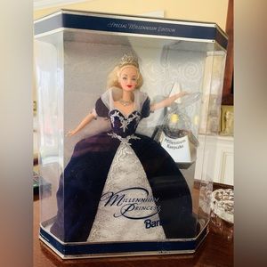 Millennium holiday princess Barbie, brand new in the box